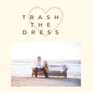 Trash the dress af fotograf Louise Bering